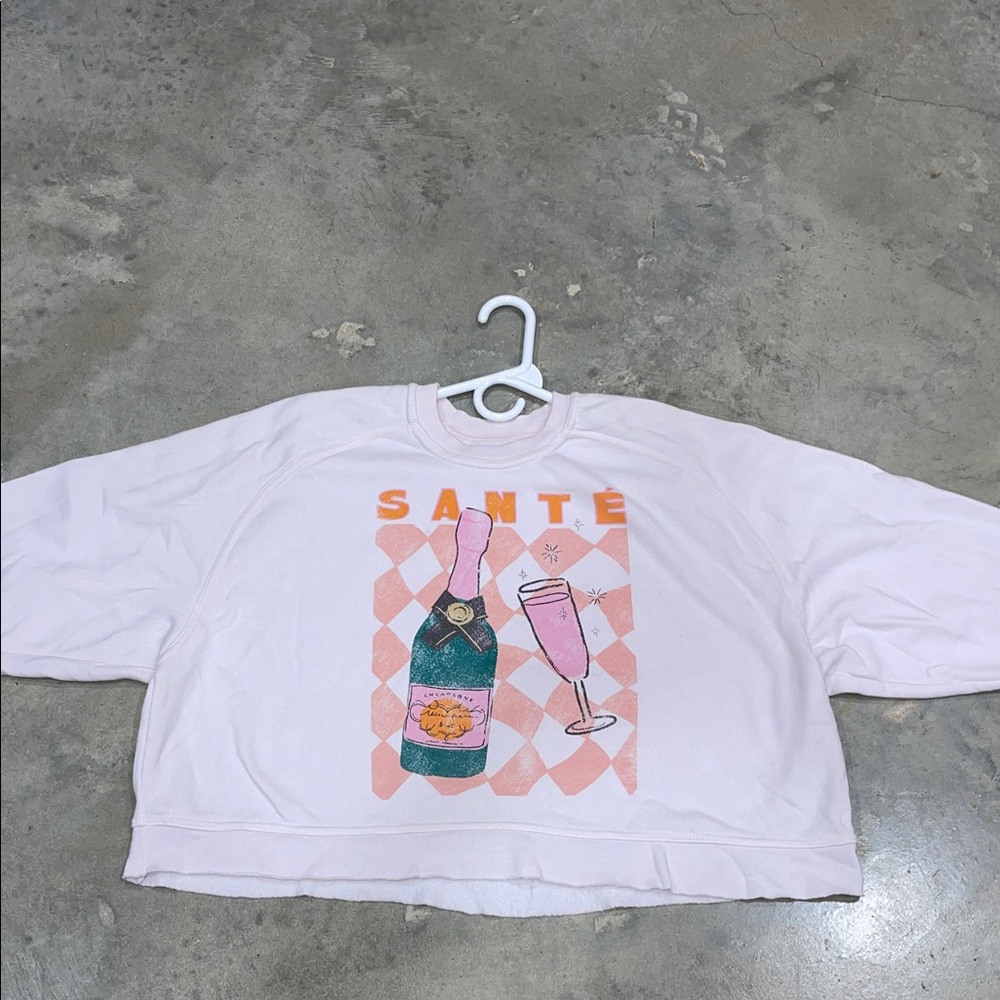 Grayson Threads Light Pink Cozy Sweatshirt Oversized